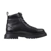 Tommy Jeans Svarta varmfodrade ankelboots Black, Herr