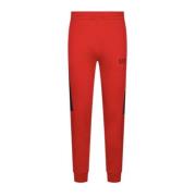 Emporio Armani EA7 Trousers Red, Herr