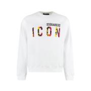 Dsquared2 Stilfull Sweatshirt White, Herr