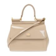 Dolce & Gabbana ‘Sicily Medium’ axelväska Beige, Dam