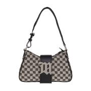 Misbhv Monogram medium axelväska Black, Dam