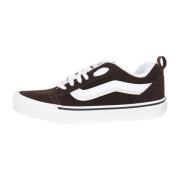 Vans Klassiska Låga Sneakers i Mocka Brown, Dam