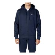 Tommy Jeans Herr Blå Hoodie Blue, Herr