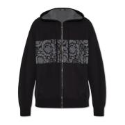 Versace Ullhoodie Black, Herr