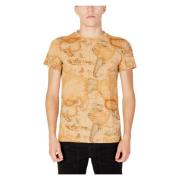 Alviero Martini 1a Classe Herr T-shirt - Höst/Vinter Kollektion Beige,...