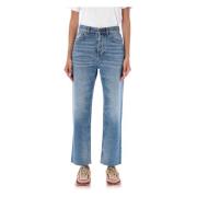 Chloé Råskuren Denim Jeans Blue, Dam