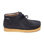 Sebago Blåa Mocka Ankelboots Blue, Herr