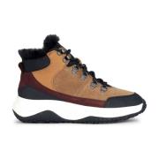 Geox Bruna Grip Ankelboots Brown, Dam