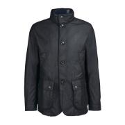 Barbour Century Wax Jacka - Svart Black, Herr