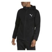 Puma Herr Evostripe Full Zip Hoodie Black, Herr