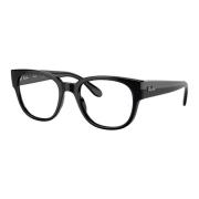 Ray-Ban Snygga Svarta Glasögonbågar RX 7210 Black, Dam