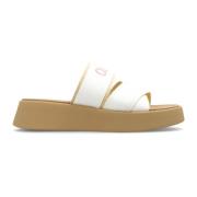 Chloé ‘Mila’ slides Beige, Dam