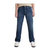 Levi's Klassiska blåa denim jeans Blue, Herr