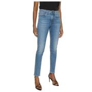 Levi's Slim-fit Jeans Blue, Dam