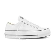 Converse ita Aslappnade Canas Sneakers för Kinnor White, Dam