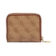 Guess Kinnors Syntetisk Beige Plånbok Beige, Dam