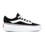 Vans Sarta Damsneakers i Casual Stil a Mocka Black, Dam