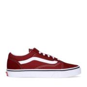 Vans Burgundy Casual Dam Sneakers Red, Dam