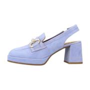 Alpe Stiliga Bekväma Loafers Blue, Dam