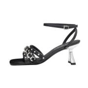 Cult High Heel Sandals Black, Dam