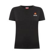 Kenzo T-shirt med logotyp Black, Dam