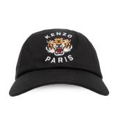 Kenzo Baseballkeps med logotyp Black, Dam