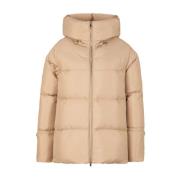 Windsor Dun Pufferjacka Beige, Dam