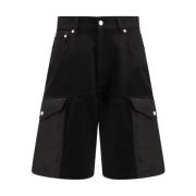 Alexander McQueen Svarta Ss24 Herrshorts Black, Herr