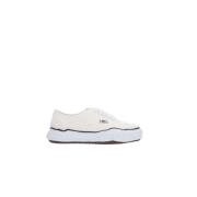 Mihara Yasuhiro Vita Låga Sneakers i Canvas White, Herr