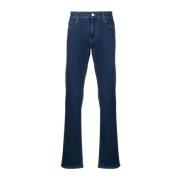 Canali Denim Bomull Cashmere Blue, Herr