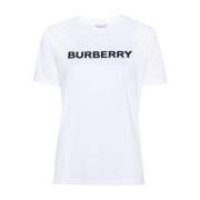 Burberry Vita T-shirts Polos för Kvinnor White, Dam