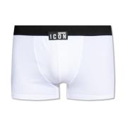 Dsquared2 Boxershorts med logotyp White, Herr