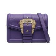 Versace Jeans Couture Shoulder Bags Purple, Dam