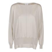 Snobby Sheep Round-neck Knitwear Beige, Dam