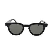 Retrosuperfuture Klassiska svarta solglasögon Black, Unisex
