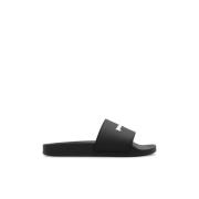 Palm Angels Sandaler med logotyp Black, Dam