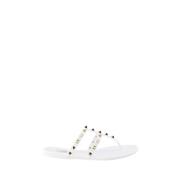 Valentino Garavani Flip Flops White, Dam