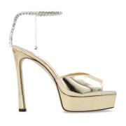 Jimmy Choo ‘Saeda’ plattformsandaler Yellow, Dam