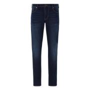 Emporio Armani Vintage Slim Fit Denim Jeans Blue, Herr