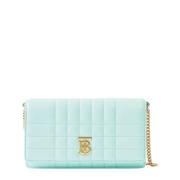 Burberry Stilfull Clutch Green, Dam