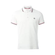 Moncler Polotröja White, Herr