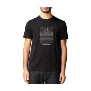 Emporio Armani Logo Print T-Shirt Black, Herr