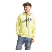 Iceberg Gul Herr Logo Hoodie Yellow, Herr