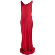 Norma Kamali Maria Gown - Eleganta Klänningar Red, Dam