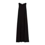 Max Mara Svarta Easywear Klänningar Black, Dam