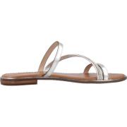 Geox Flat Sandals Gray, Dam