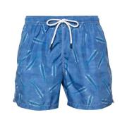 Fedeli Återvunnen polyester badshorts Blue, Herr