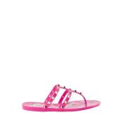 Valentino Garavani Rockstud Slip-On Sandaler Pink, Dam