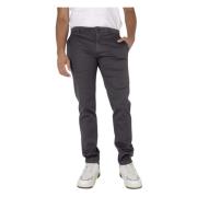 Department Five Prince Cotton Tinto Chino Byxor Gray, Herr