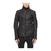 Boris Bidjan Saberi Skinnjacka Black, Herr